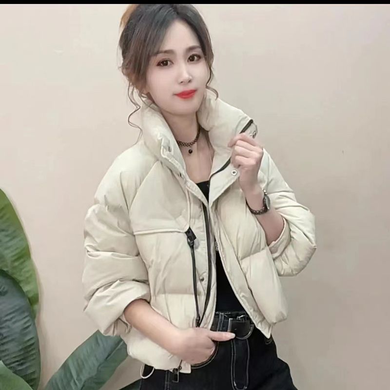 短款立领羽绒服女2025冬季新羽绒服