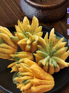 云南新鲜佛手果柑香橼观赏清供把玩闻香食用非金华盆景3-10斤包邮