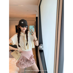 aaaaxbbb 冰岛因子 巨舒服四色打底t恤时髦小众tee宽松贝壳扣短袖