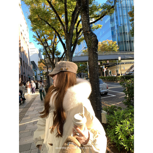 aaaaxbbb90白鸭绒派克羽绒服