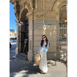 巨舒服阔腿休闲裤 aaaaxbbb 宽松百搭长裤 两色纱纱灯笼裤 云迹手账