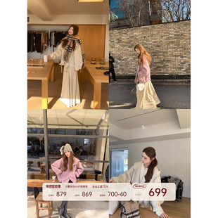 aaaaxbbb 东欧呼吸 两色超重工双面呢羊毛大衣短款抽绳连帽外套女