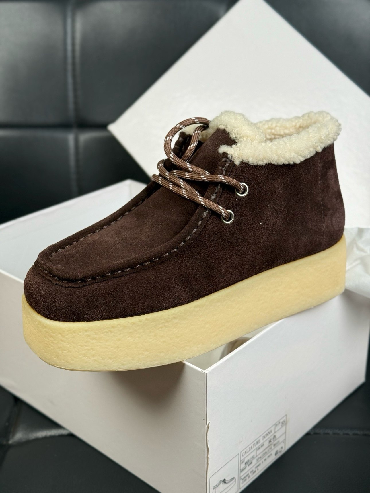 外贸厚底女鞋女靴35-40码简约百搭时尚羊皮毛一体女鞋抗冻神器,女鞋,时尚雪地靴,淘宝优惠券,粉丝福利购,淘宝优惠卷