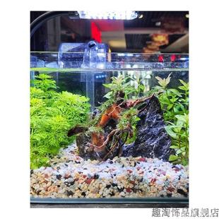 混搭鹅卵石铺底雨花石腰果白石春铺路花盆装饰鱼缸造景大石头