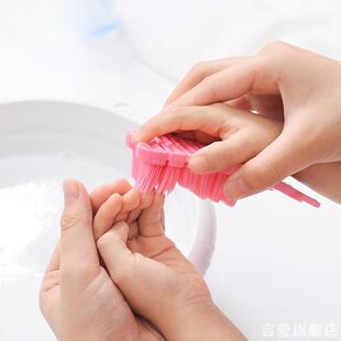 日式创意成人刷刷指缝刷子神器卡通造型背部洗刷小熊柔软隙缝美甲