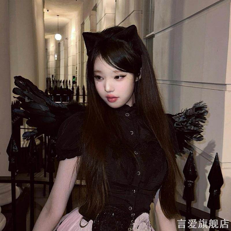 猫耳朵头饰发箍女可爱兽耳发夹