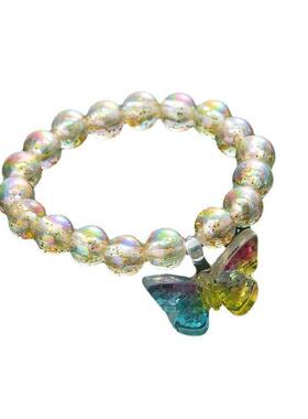 儿童琉璃串珠手链公主卡通仿水晶