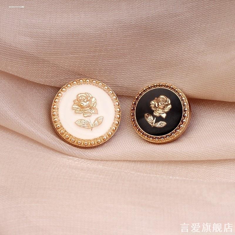 小香风高端扣子羊绒复古高档大衣