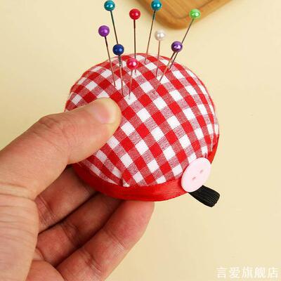 手工针包针插扎针插包十字绣手腕款针扎珠针座针泡沫刺绣插针工具