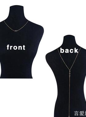 胸链身体链欧美bodychain性感比基尼立体后背链露背装配饰