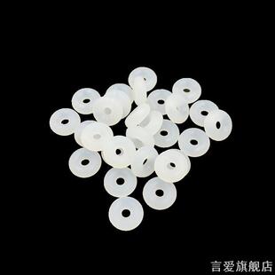 文玩硅胶隔片橄榄核黄金色蜜蜡南红手串垫片桃核隔垫防滑定位胶圈