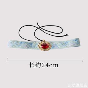 小男孩古装配饰额饰抹额头饰中国风古风儿童额头绑带新款汉服发带