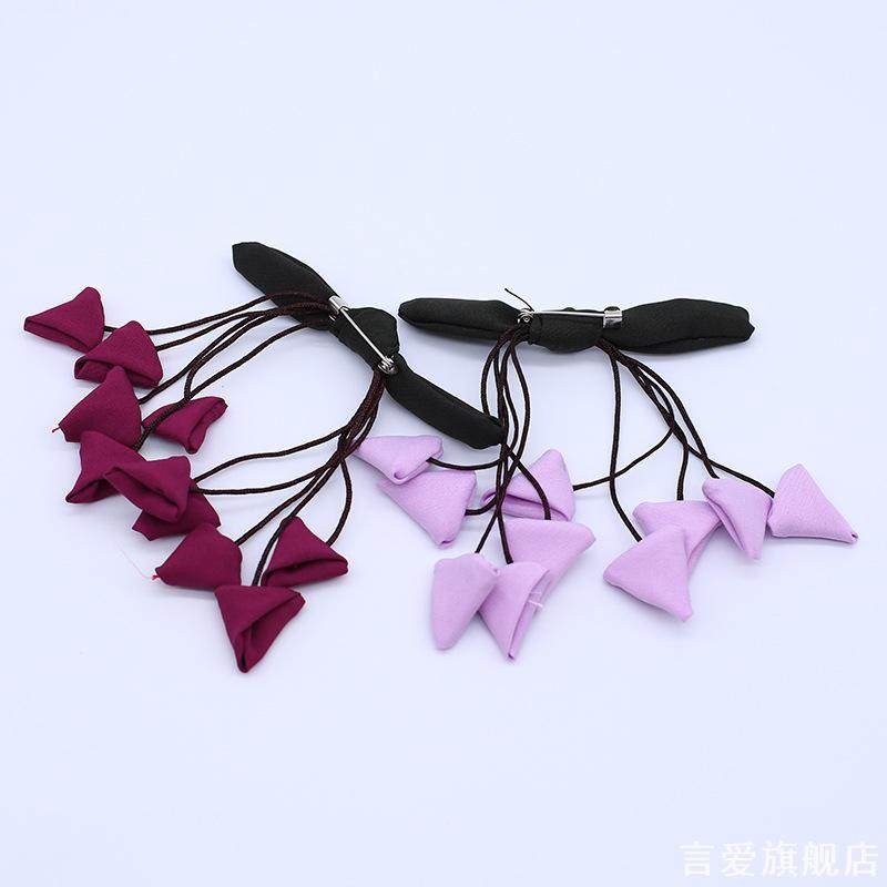 新中式配饰田园辣椒蝴蝶结国风结