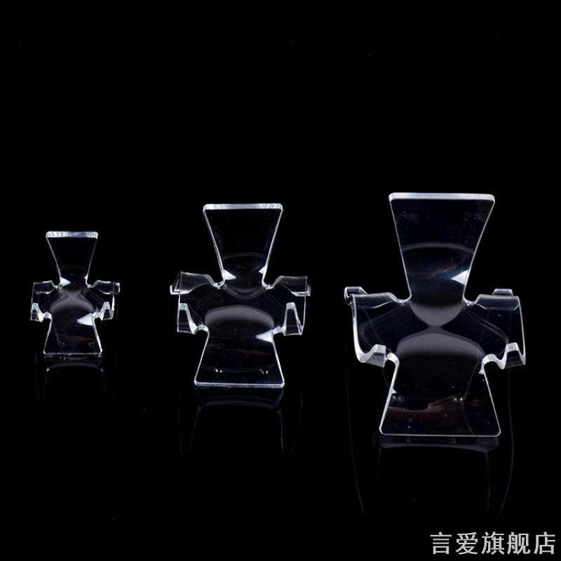 亚克力透明小底座支架仿水晶爱心展示小架仿水晶底座小椅子