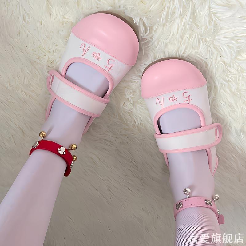 软甜妹可爱铃铛脚环一步一响少女