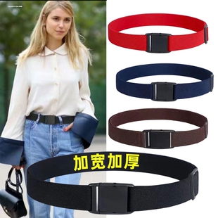 腰包休闲裤高中生松紧腰带大改男女童自动2023年轻人松紧弹力腰带