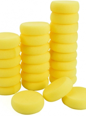 吸水奶酪海绵 方形圆形黄色海绵 拉坯中硬度海绵陶艺工具