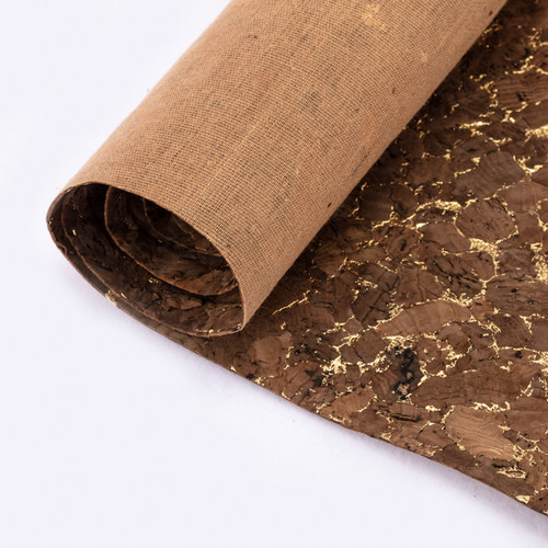 软木金箔布料服装里布手工皮具皮料手工辅材镶嵌木纹彩绘皮革面料