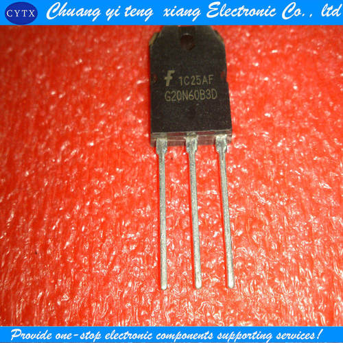 创亿腾翔‖G20N60B3D 20A 600V MOS场效应管 TO-247可直拍
