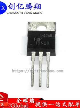 创亿腾翔‖FQP19N20C 19N20C FQP19N20 19N20 19A200V 进口全新