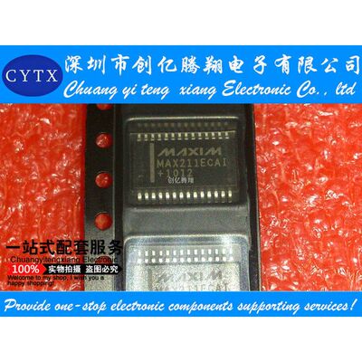 MAX211ECAI+T SSOP-28 MAXIM进口 RS-232接口集成电路