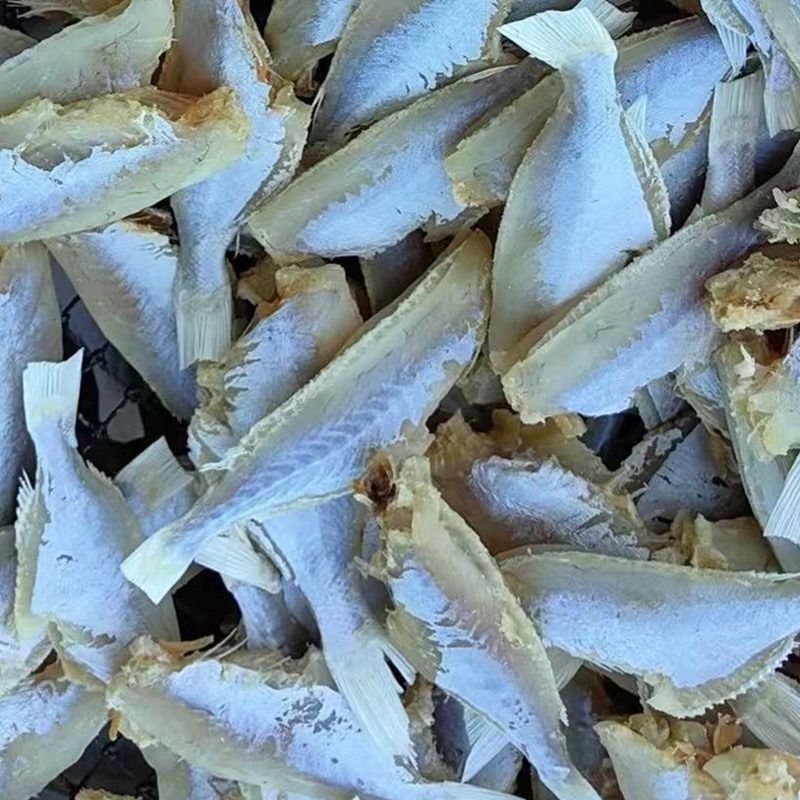 北海鱼干扒皮剥皮咸鱼食用农产品