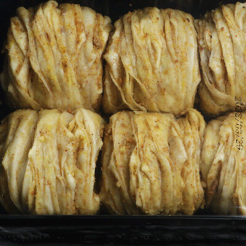 宁强核桃馍花生芝麻坚果小花卷咸味冷冻包子懒人美食早餐麻辣馒头
