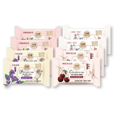 红贝缇车厘子羊奶香皂小样8块