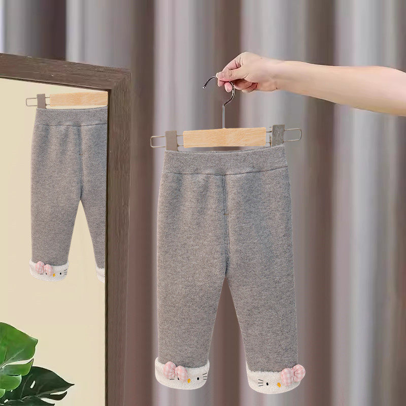 女童加绒打底裤外穿秋冬款2026新款儿童保暖裤子宝宝加厚羊羔绒裤,童装/婴儿装/亲子装,裤子,淘宝优惠券,粉丝福利购,淘宝优惠卷