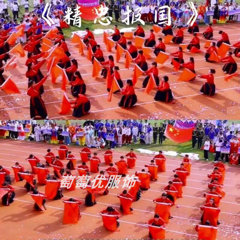 精忠报国演出服少年有志图片