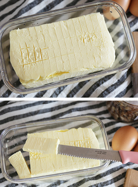 【现货】日本akebono黄油切割保存盒收纳盒黄油盒