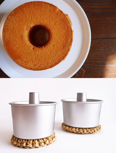 日本14cm加高戚风中空蛋糕模具