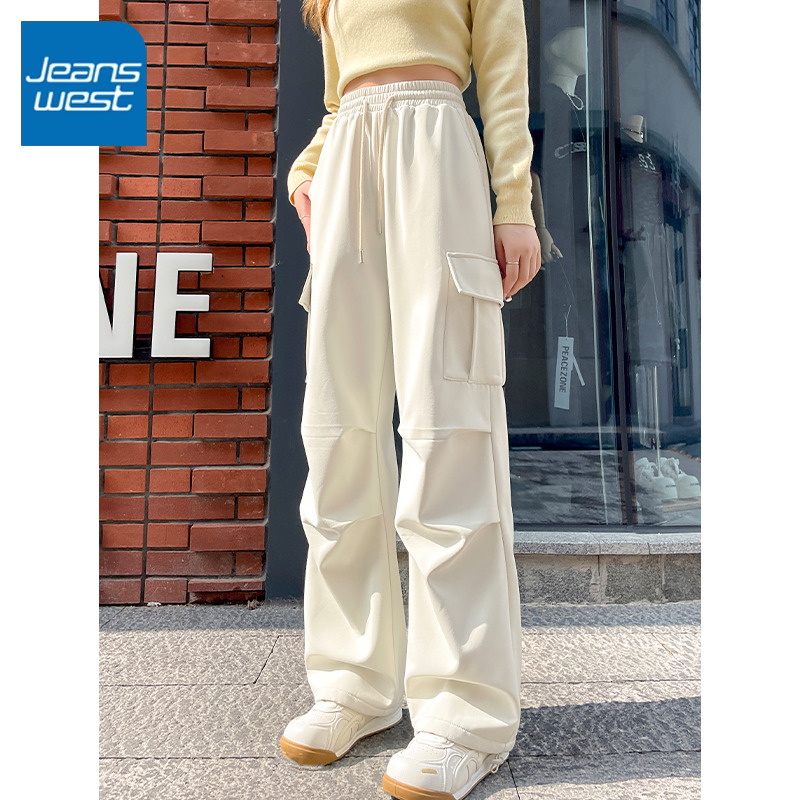 真维斯秋季女休闲直筒裤2025新款