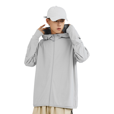 GV真维斯冰丝防晒衣男2025夏季新款男士户外登山钓鱼防晒服男款B