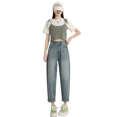 真维斯小个子牛仔裤女