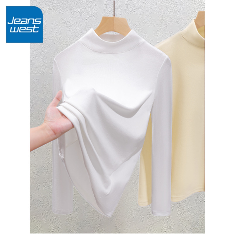 真维斯德绒打底衫女2025年新款