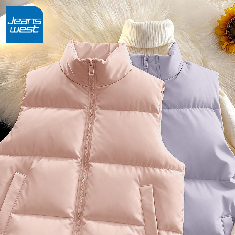 真维斯棉马甲加厚款女2025新款