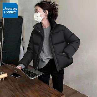 保暖棉袄小个子百搭面包服女款 秋冬季 棉服女2025新款 KV真维斯短款