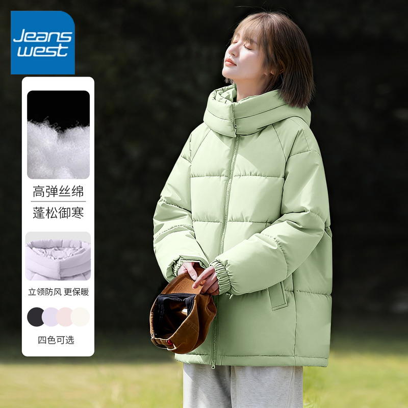 真维斯2025新款冬季夹棉外套