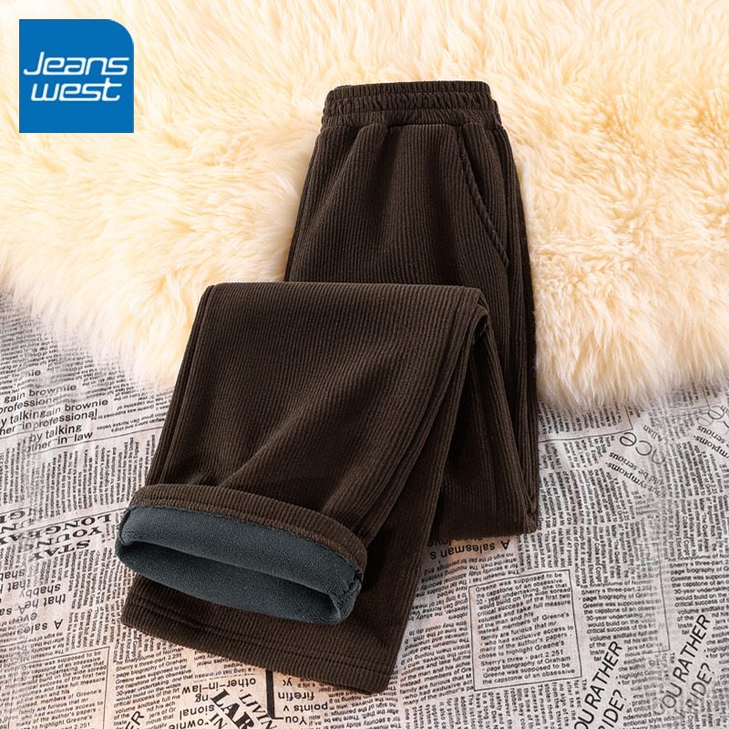 真维斯秋季女休闲直筒裤2025新款