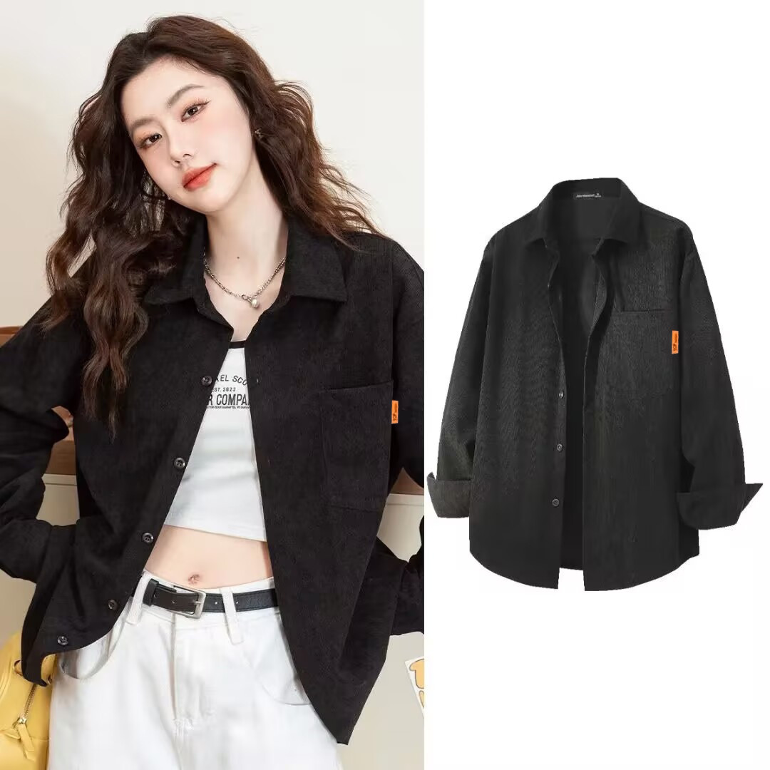 女式衬衫宽松百搭休闲衬衣女