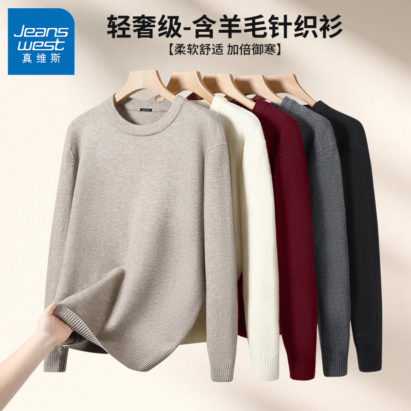 维斯毛衣男款2025新款冬季