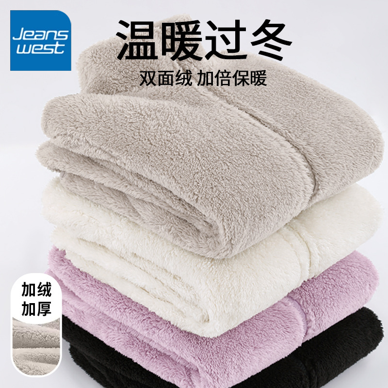 KCV真维斯立领外套女2025新款灰色百搭开衫休闲简约加绒保暖上衣