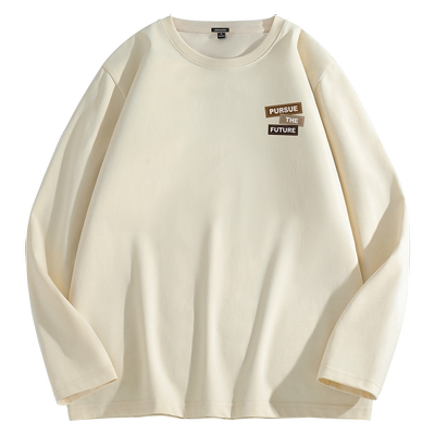 男士春秋款纯棉休闲上衣