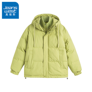 棉衣冬装 加厚立领休闲棉袄情侣装 外套 冬季 N5真维斯棉服男2025新款