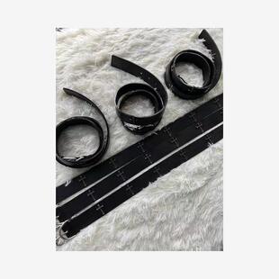 CGYYDS自主Un 02AW魔女期十字架皮带复古潮流腰带稀有小众经典百