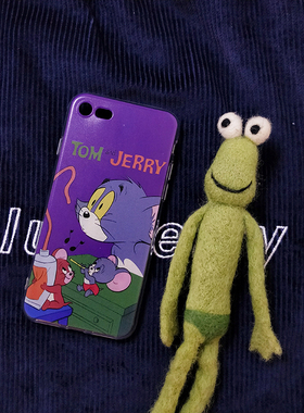Tom and Jerry猫和老鼠 透明手机壳软壳 iPhoneX max 7plus全包
