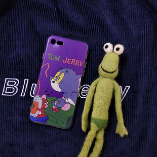 Tom and Jerry猫和老鼠 透明手机壳软壳 iPhoneX max 7plus全包