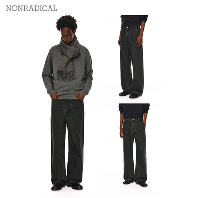 「三本针」水洗牛仔裤  NONRADICAL
