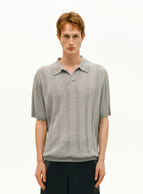 NONRADICAL「可机洗亚麻UPW纱线」海鸥领马球衫短袖Polo NR